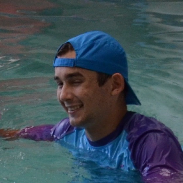 Harri, swim teacher at Little Pearls Swim School Cairns